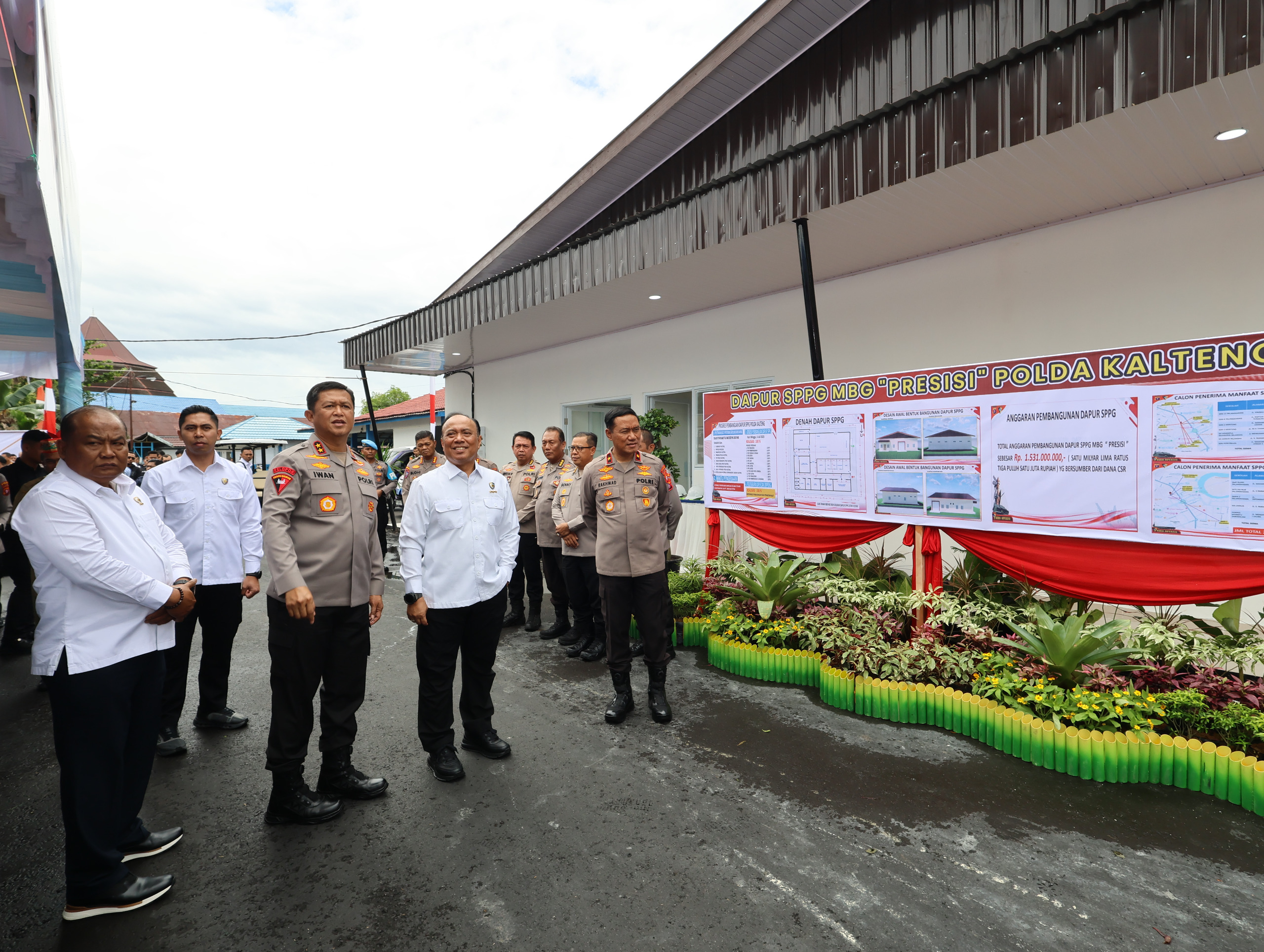 SPPG Dikebut Polri, Komitmen Dukung Agenda Prabowo